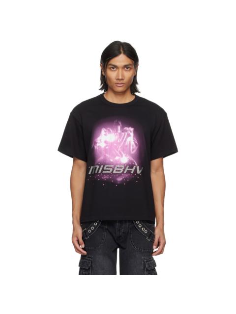 MISBHV Black 2001 T-Shirt | ssense | REVERSIBLE