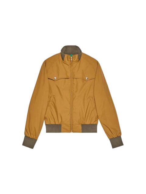 GUCCI Gucci x The North Face Light Nylon Bomber Gold