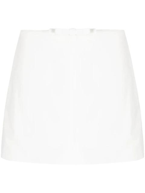 REDValentino bow-detail mini skorts