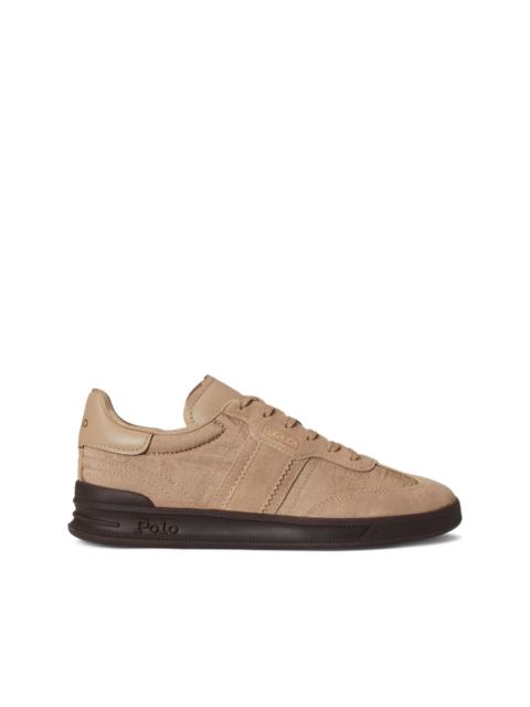 Polo Ralph Lauren suede trim aera trainers
