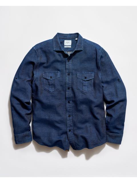Billy Reid Cotton Dobby Scout Shirt