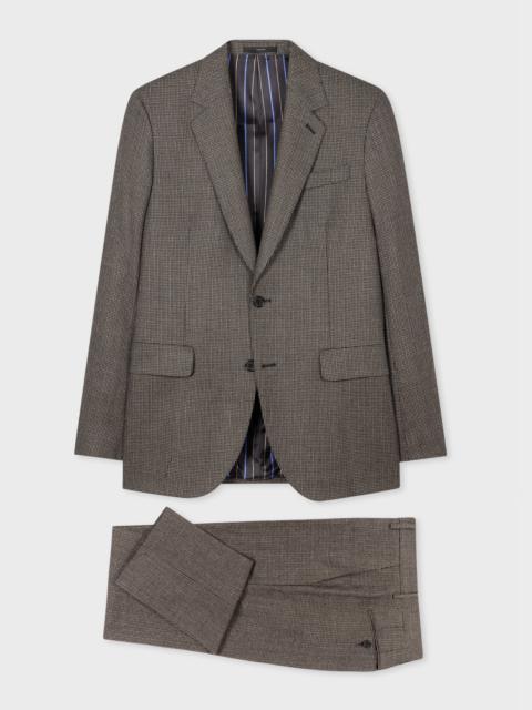 Paul Smith Multi Gingham Check Wool Suit