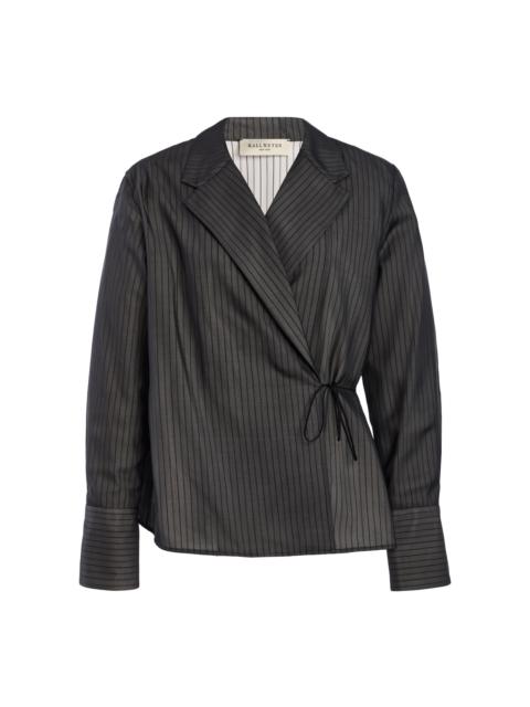 KALLMEYER Jennie Evening Blouse black/white