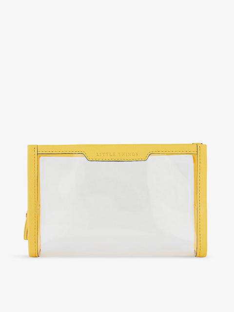 Anya Hindmarch Little Things embossed woven pouch