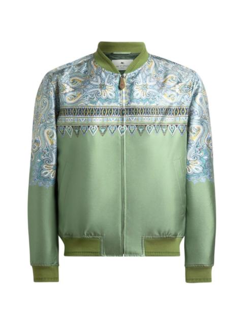 Etro paisley-print bomber jacket