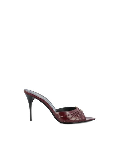 SAINT LAURENT twisted sandals