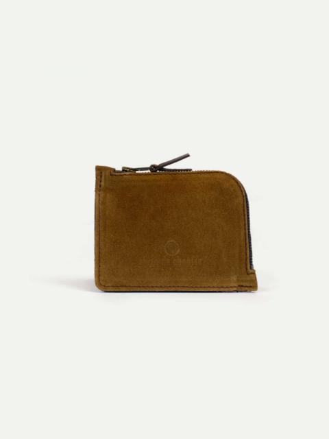 Bleu de Chauffe AS ZIPPERED PURSE / M - HAZELNUT BROWN