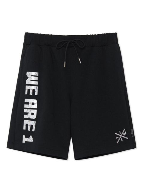 Li-Ning Li-Ning x Glare Way Of Wade Graphic Shorts 'Black' AKSS527-1