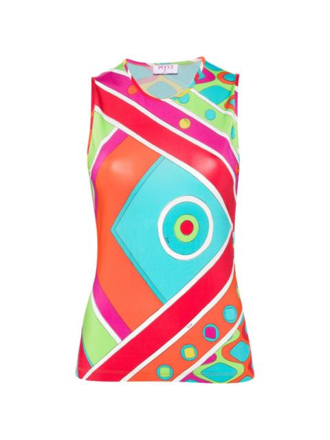 Vivara-print tank top