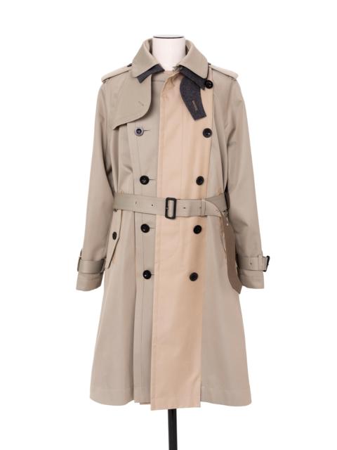 sacai Cotton Gabardine Coat