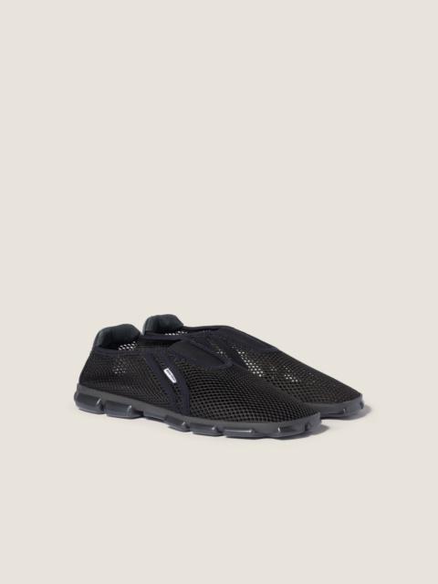 Miu Miu Technical mesh fabric sneakers