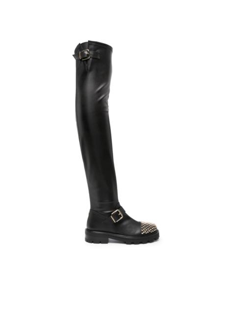 Biker II knee-high boots