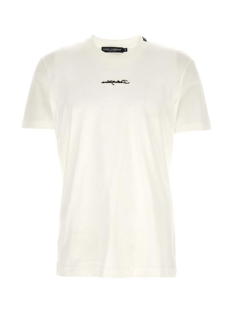 Dolce & Gabbana Logo patch t-shirt