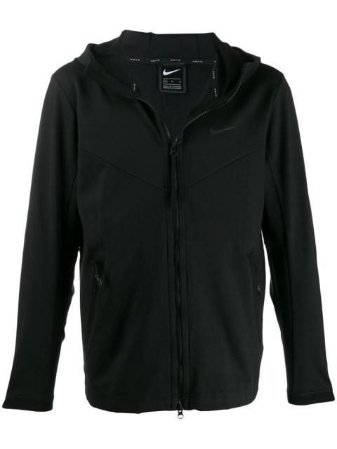 Nike hooded jersey jacket