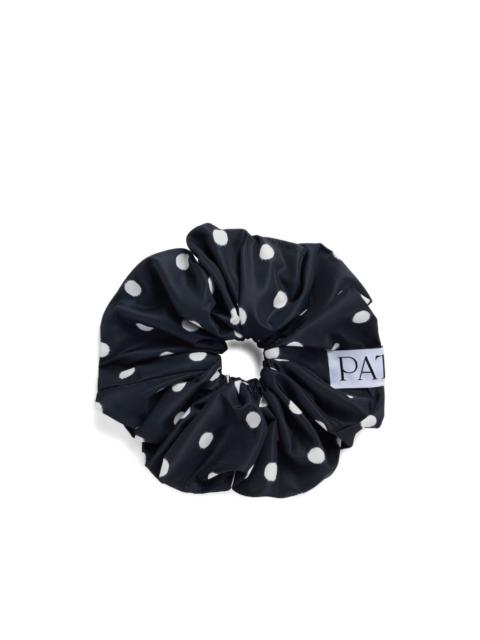 PATOU polka-dot volume scrunchie