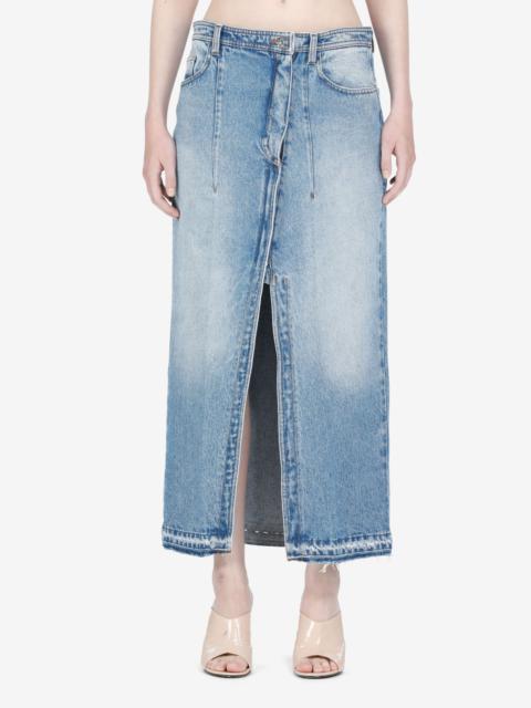 N°21 DENIM MAXI SKIRT