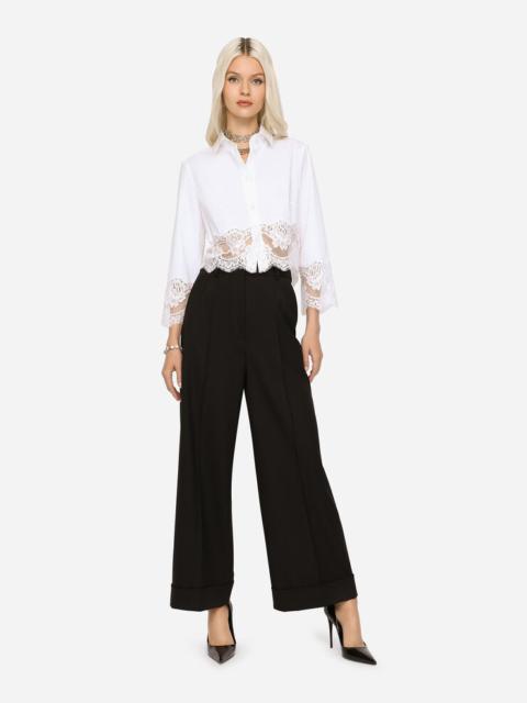 Dolce & Gabbana Twill culottes