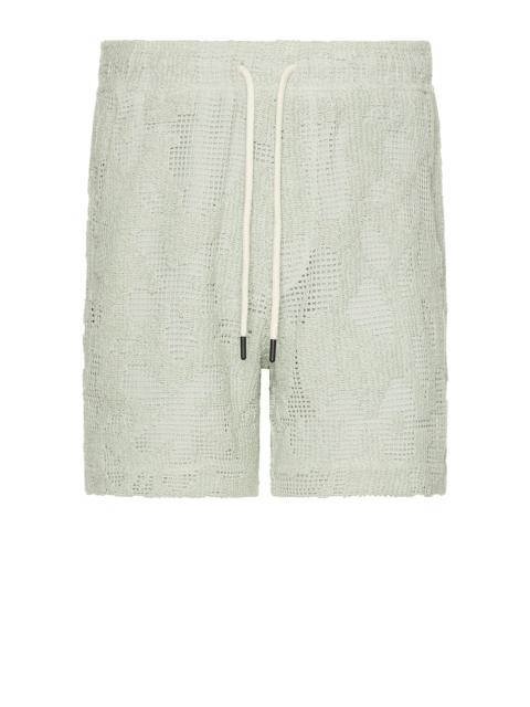 OAS Galbanum Crochet Short