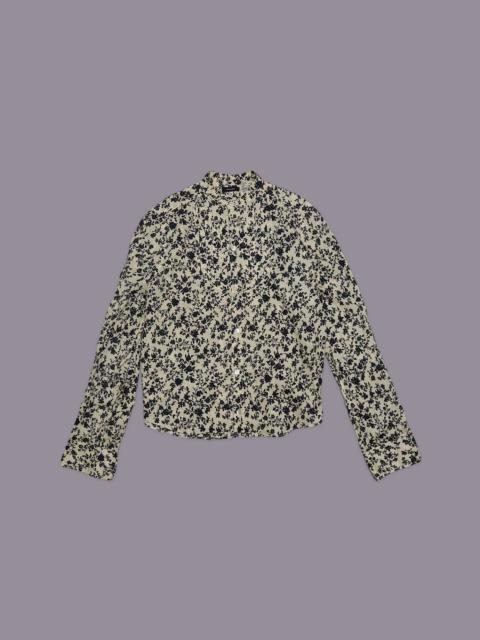 R13 PLEATED TUXEDO FRONT SHIRT