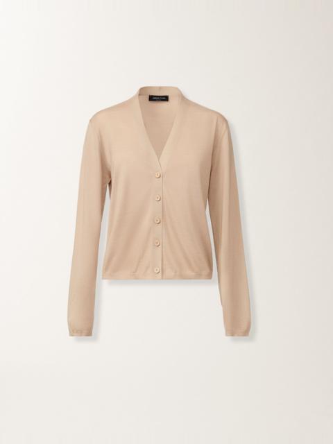 FABIANA FILIPPI Cashmere and silk cardigan