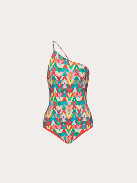 Valentino PRINTED LYCRA SWIMSUIT