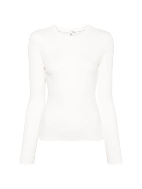 Davy ribbed-knit long-sleeve T-shirt