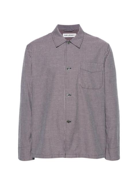Our Legacy Box checked shirt