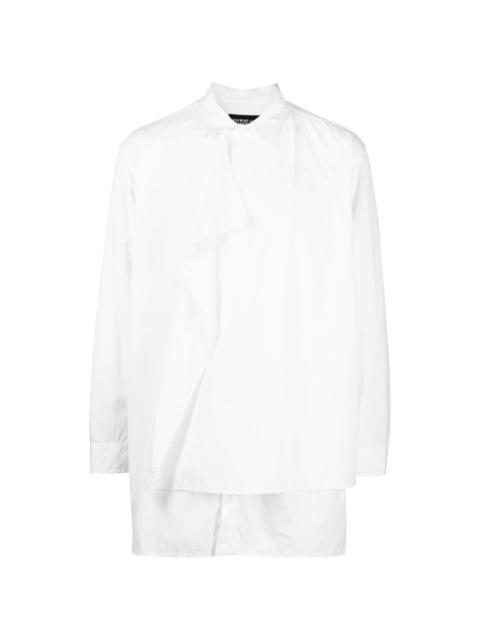 Yohji Yamamoto long-sleeve cotton shirt