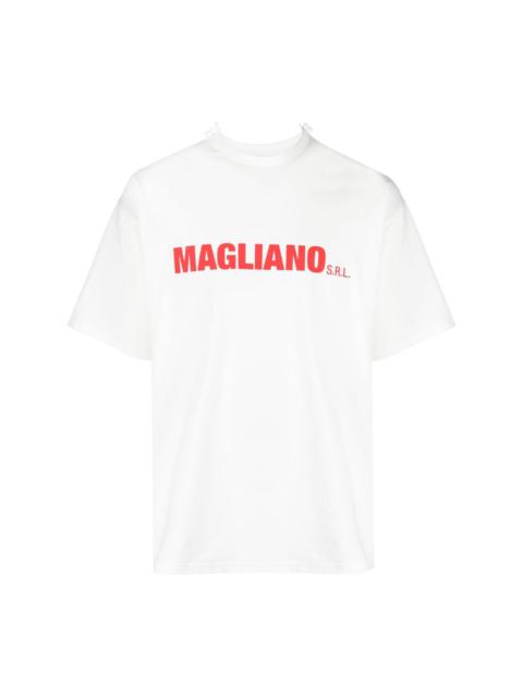 MAGLIANO logo-print cotton T-shirt