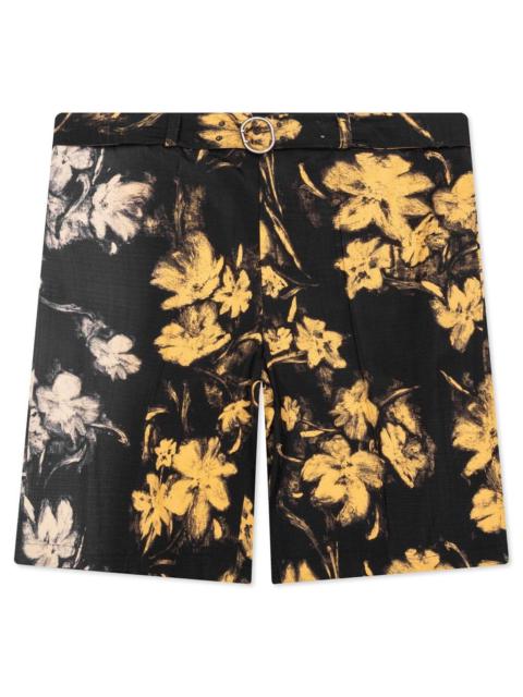 Jil Sander BELTED SHORTS - SAVANA