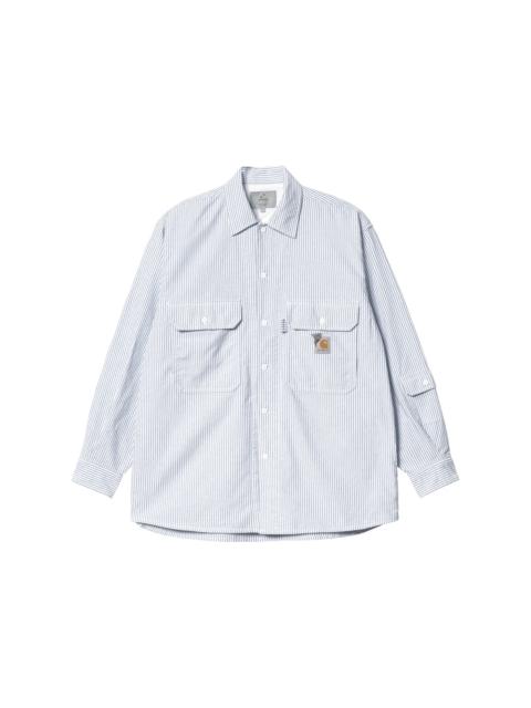 Carhartt WIP Carhartt WIP x Invincible L/S Stripes Shirt Blue