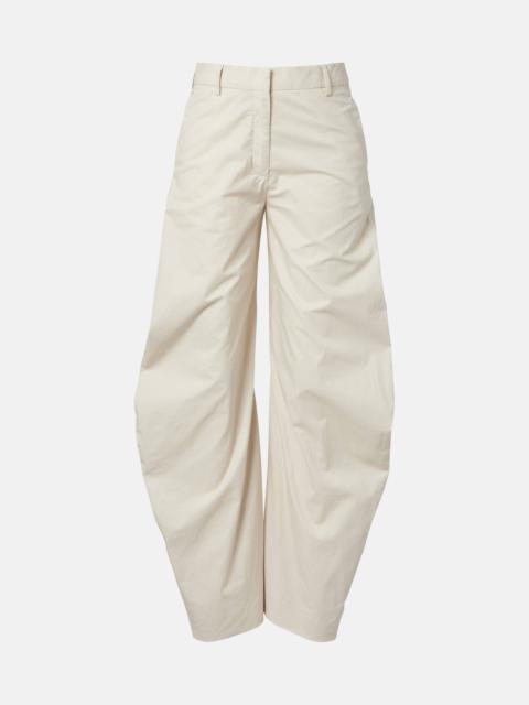 Acne Studios Patty cotton barrel-leg pants