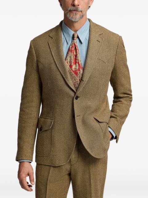 RRL by Ralph Lauren plaid-pattern blazer