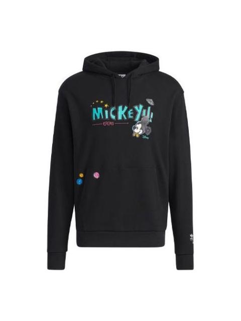 adidas adidas originals D Kas Hd II Mickey Printing Casual Pullover Black H37059