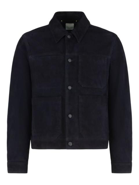 Paul Smith suede button-fastening jacket