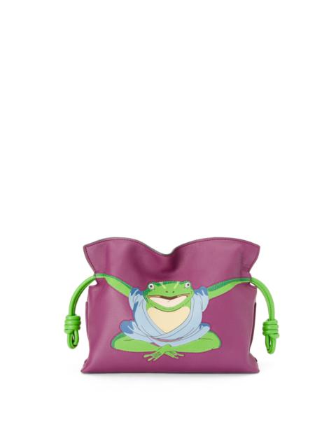 Loewe Aogaeru Mini Flamenco cluctch in nappa calfskin