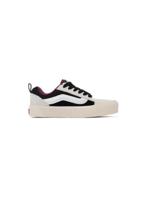Vans Off-White & Black Knu Skool Vlt LX Sneakers