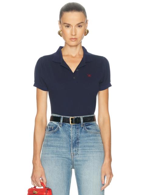 WILLY CHAVARRIA Chavela Polo Top
