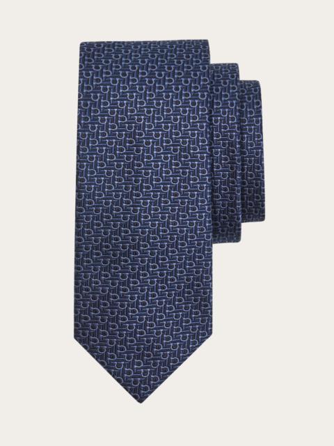 【送料&関税込】Ferragamo 7,60121e+12 Ferragamo Salvatore Ferragamo Blue Bunny Print Silk Twill
