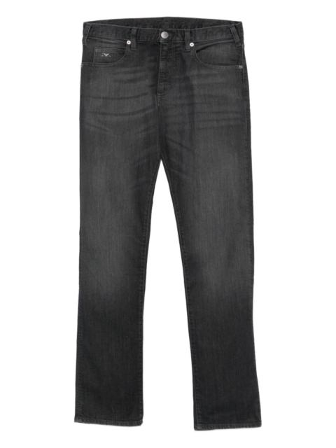 EMPORIO ARMANI straight-leg trousers