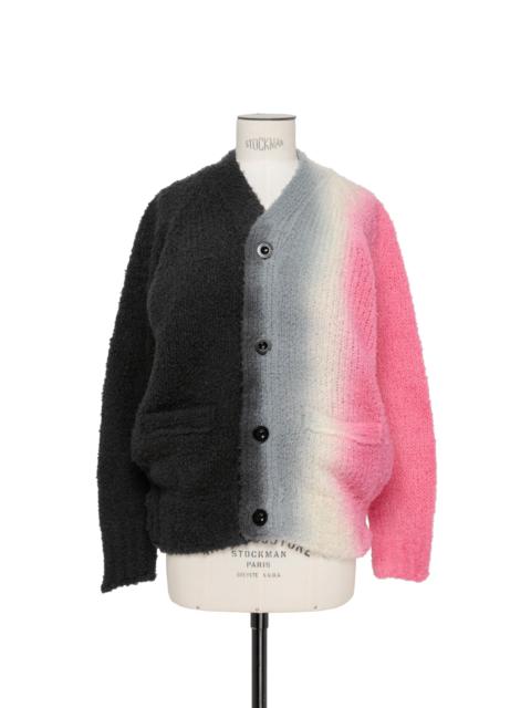 sacai Tie Dye Knit Cardigan