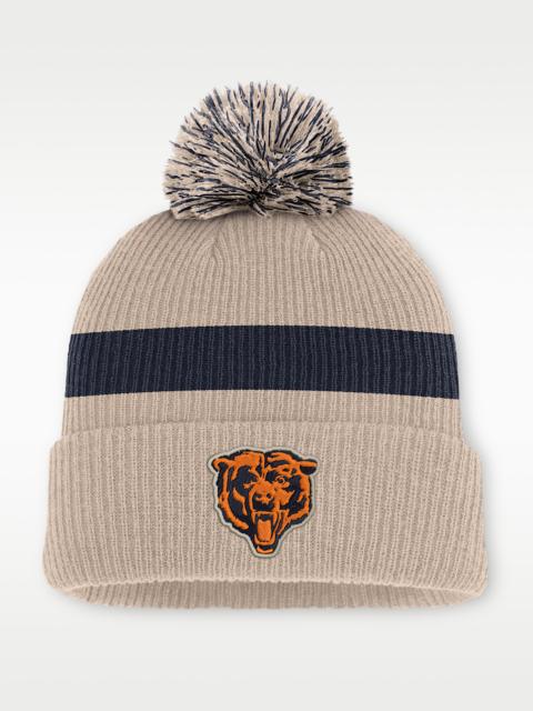 Nike Chicago Bears Rewind Peak Men's Nike NFL Cuffed Pom Beanie