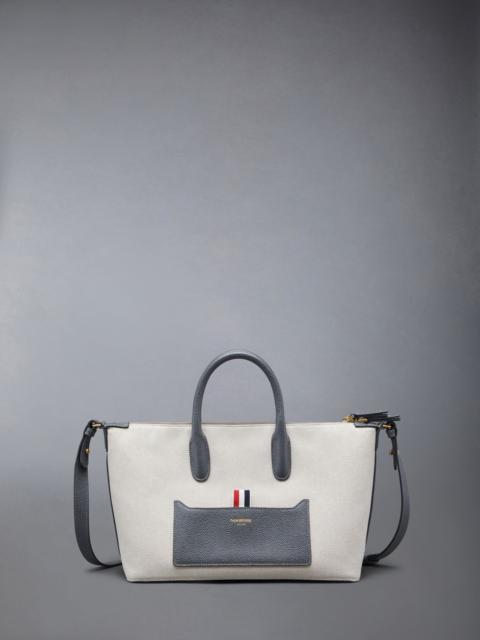 grosgrain-loop tote bag