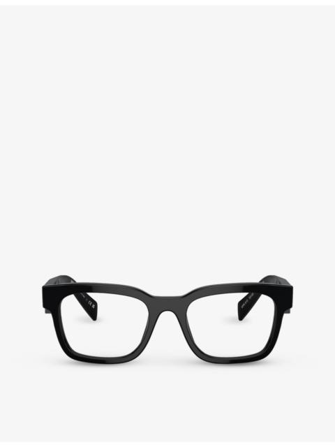 Prada PRA10V square-frame acetate optical glasses