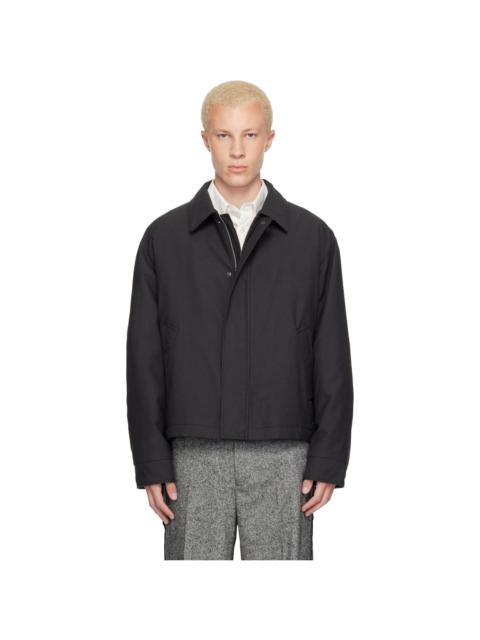 MM6 Maison Margiela Gray Insulated Cotton Wool Jacket