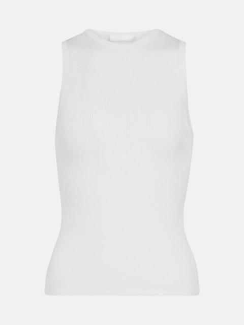 WARDROBE.NYC Ribbed-knit cotton tank top