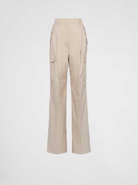 Prada Panama cotton pants
