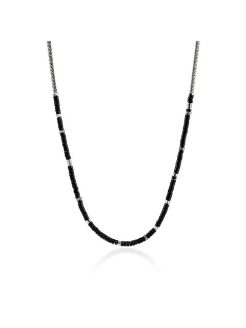JOHN HARDY Heishi Chain Necklace, Sterling Silver, Hardstones