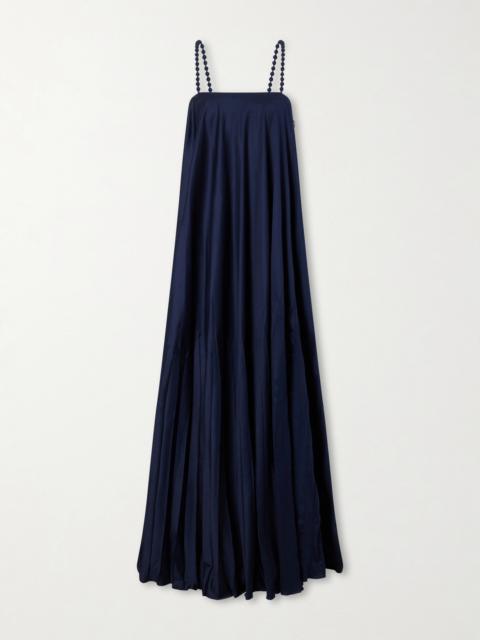 ANDRES OTALORA Asali Contigo Cotton-poplin Maxi Dress