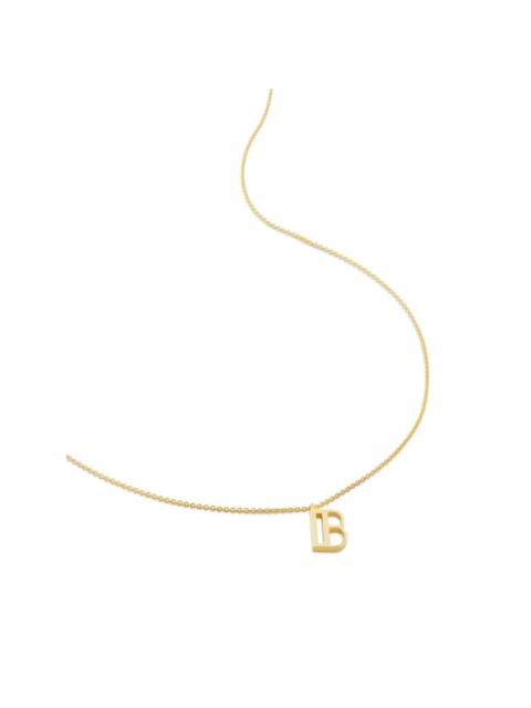 MONICA VINADER B pendant charm necklace